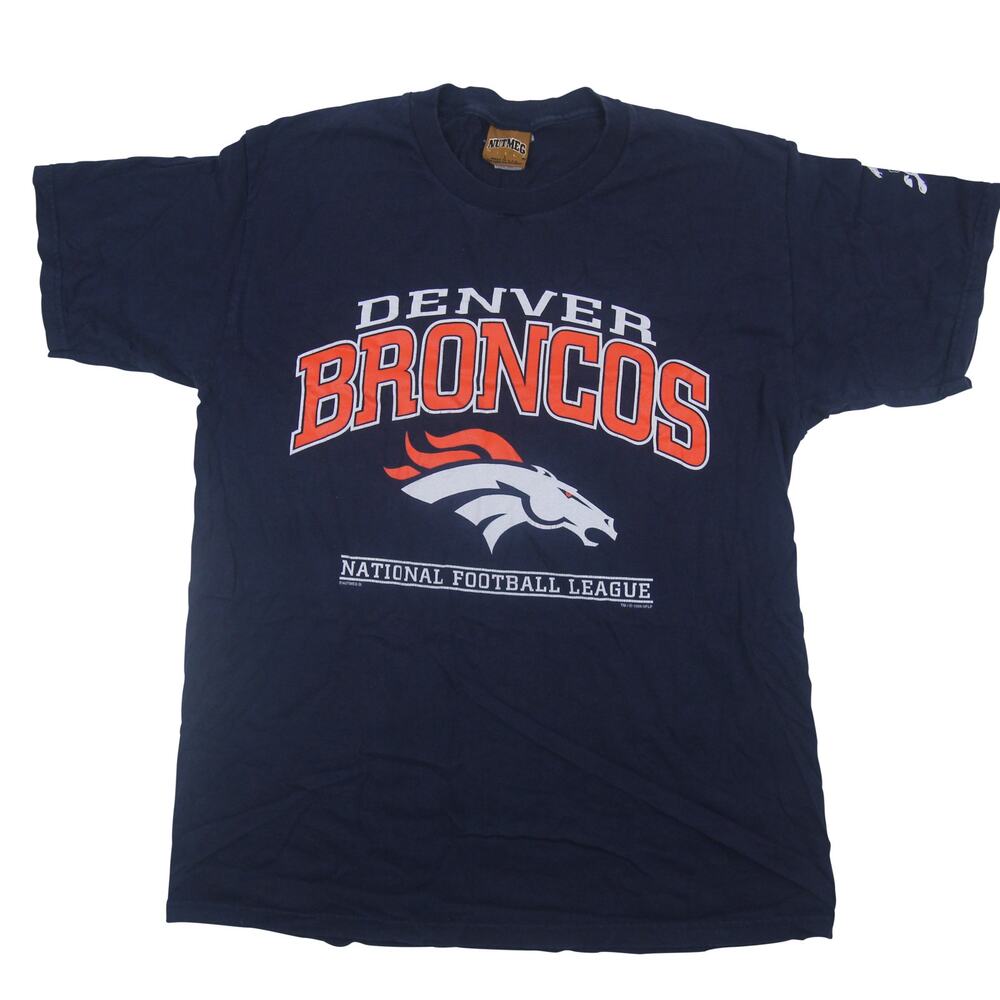 Vintage Nutmeg Denver Broncos Graphic T Shirt